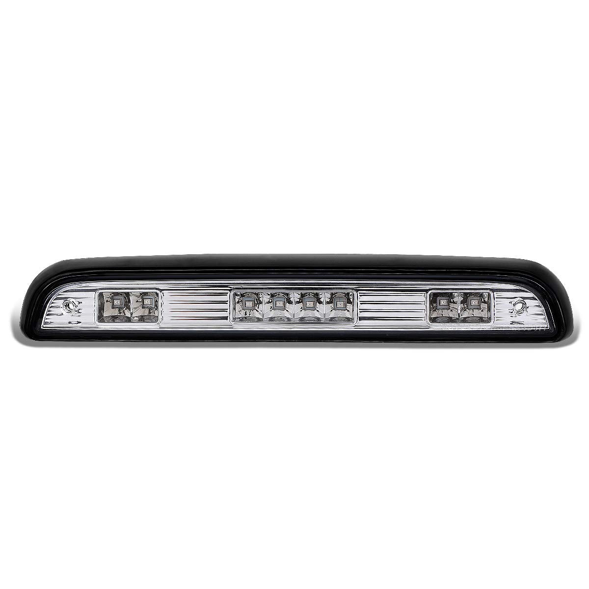 DNA MOTORING 3BL-F15092-LED-CH Chrome Housing LED Third Tail Brake Light [Compatible with 92-96 Ford F150 / 92-97 F250 F350]