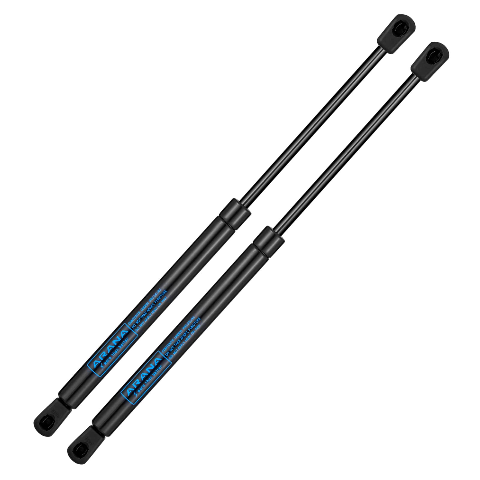 Arana C16-09209 Gas Struts 16 Inch 38 Lbs, Camper Shell Shocks 15.7 Inch, 16'' Truck Cap Struts Spring Lift Support For Leer Top