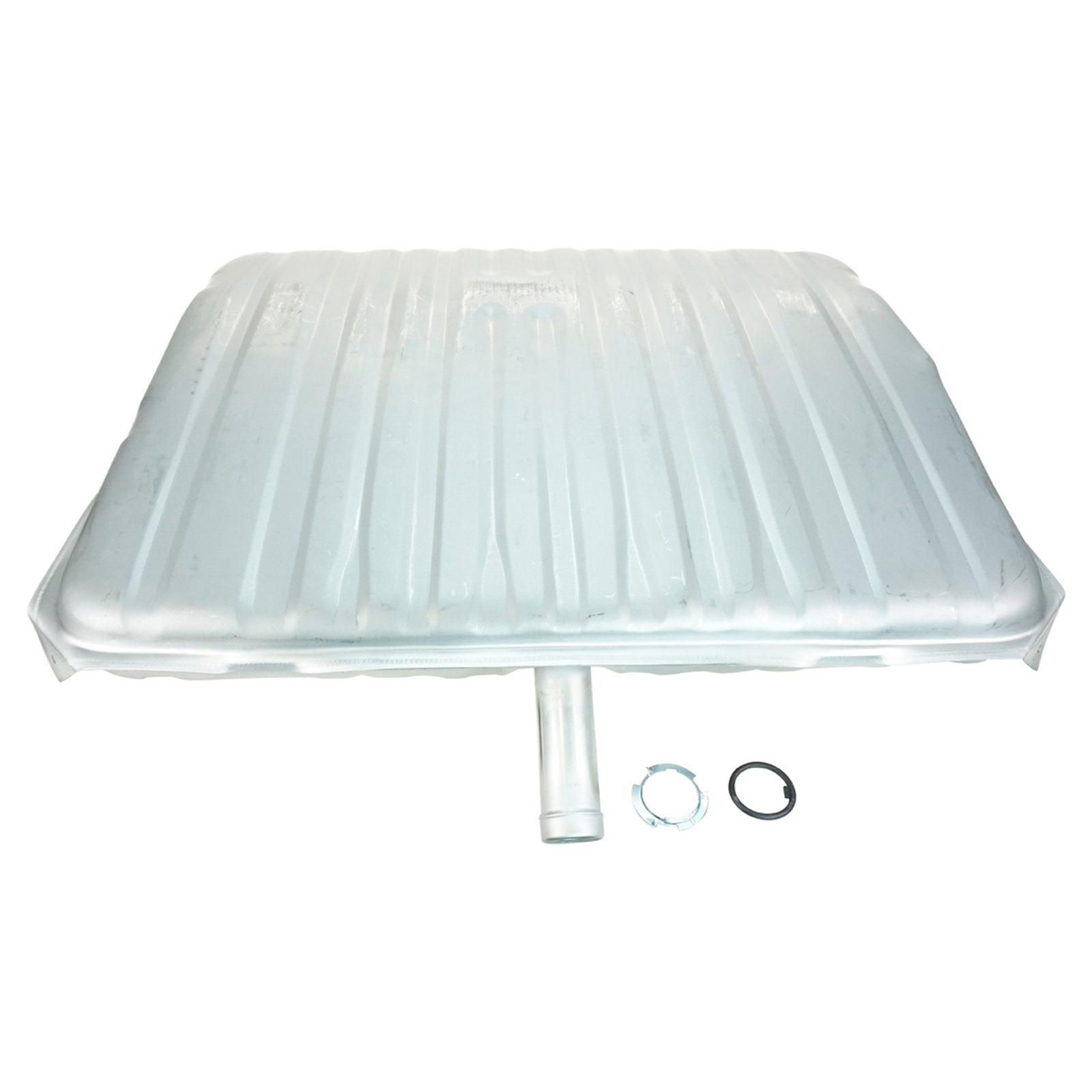 TRQ Gas Fuel Tank 20 Gallon, Zinc Coated Steel, Compatible with 1964-1967 Chevrolet Chevelle Malibu, Model FTA07687
