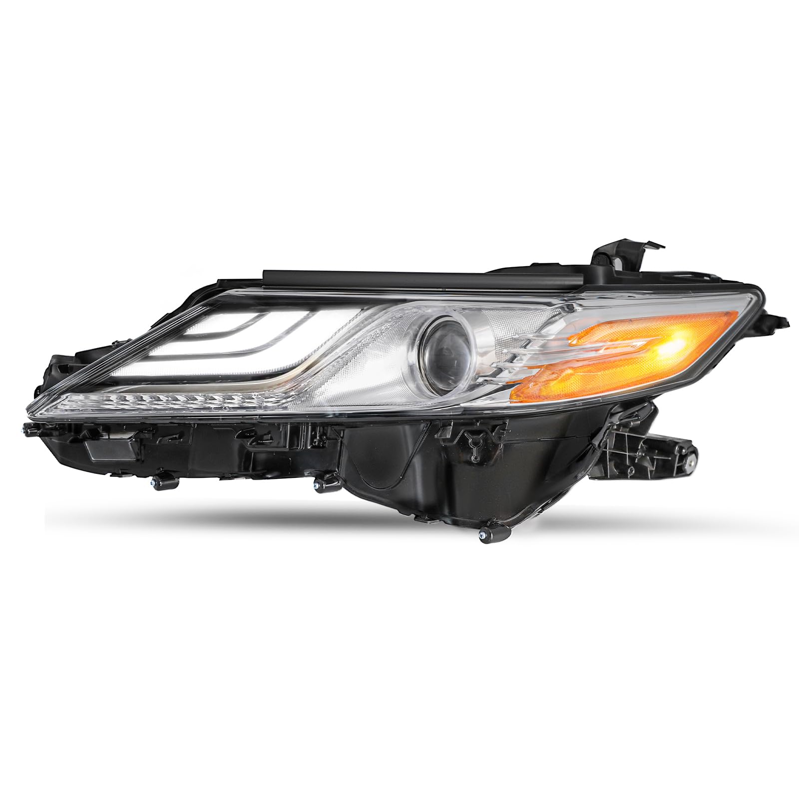 Sockir Led Drl Projector Headlight Assembly Fit For 2018 2019 2020 2021 2022 2023 Toyota Camry Xle Xse Oem Headlamp Replacement Left Driver Side