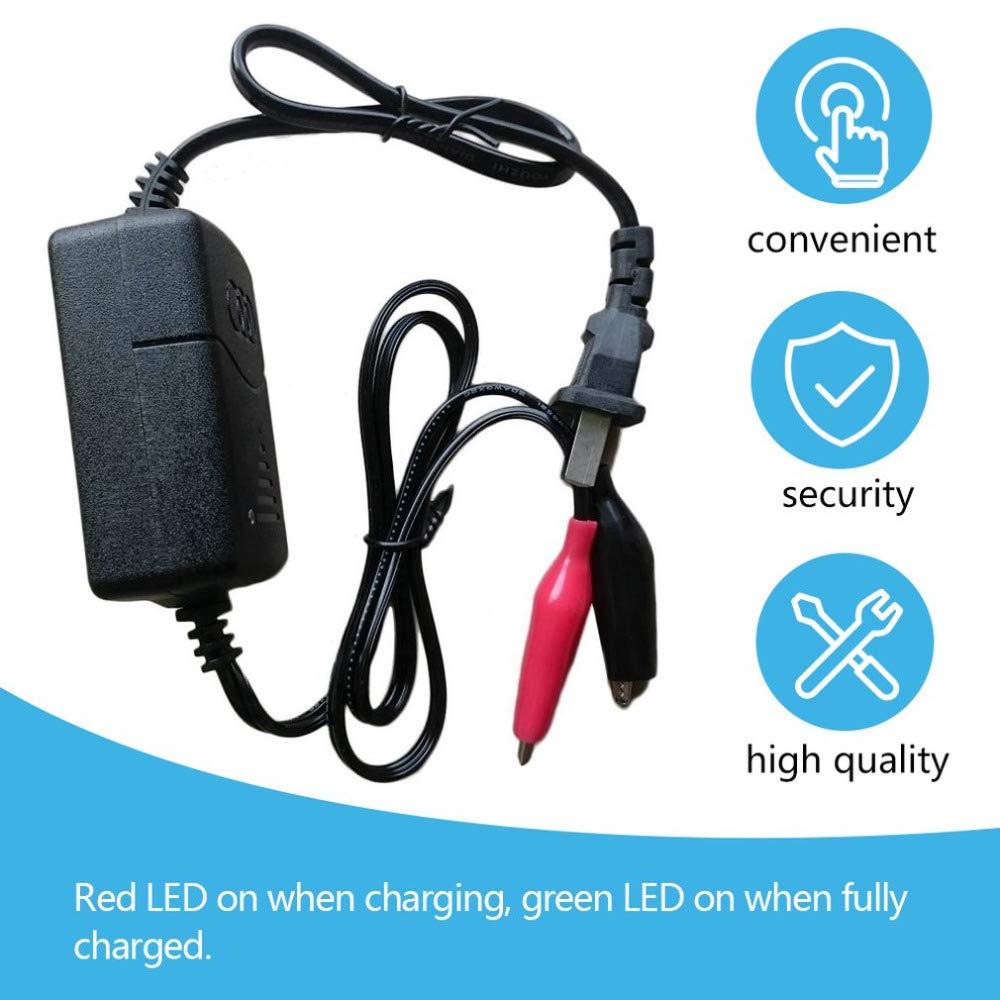 Zeglavi 12V 1300Ma Sealed Lead Acid (Sla) Battery Charger With Short Circuit Protection