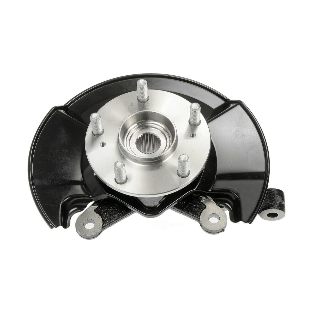 Autoshack Front Steering Knuckle & Wheel Bearing Hub Assembly Passenger Side Replacement For 2006 2007 2008 2009 2010 2011 Honda Civic 1.3L 1.8L Fwd Kn798452