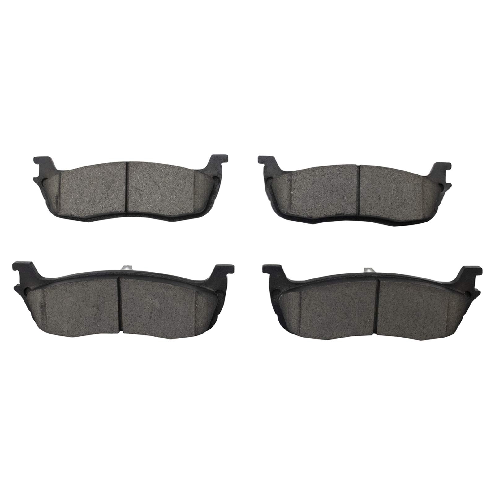 TRQ Rear Brake Pads Ceramic Compatible with 1997-2002 Ford Expedition 1997-2003 F-150 2004 F-150 Heritage 1997-1999 F-250 2002 L