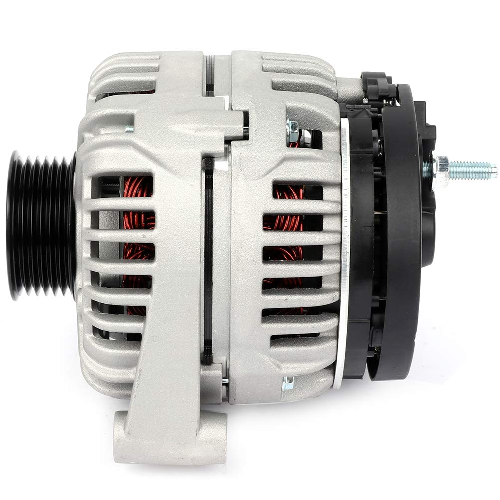 SCITOO High Output Car Alternator, 12V New Alternator Compatible with 2006-2010 For Chevrolet Impala 2006-2007 For Chevrolet Mon