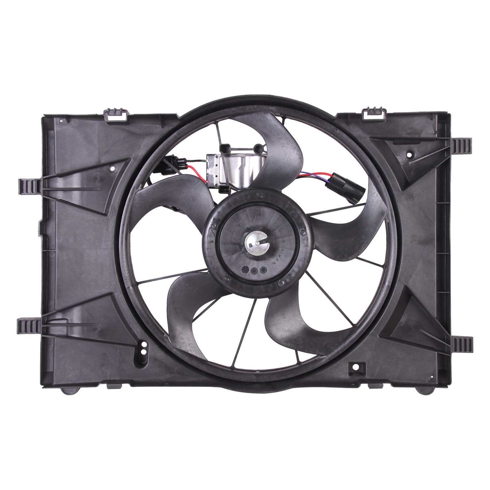 TYG OE Replacement(CAPA Quality) Cooling Fan Extra Silent for 2010-2012 Ford Fusion 2.5L/3.0L/ Hybrid, 2011-2012 Lincoln MKZ 2.5