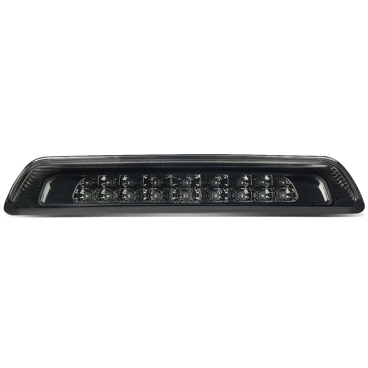 Dna Motoring 3Bl-Ttu07-Led-Sm Smoked Lens Led Third Tail Brake Light [Compatible With 07-18 Tundra]