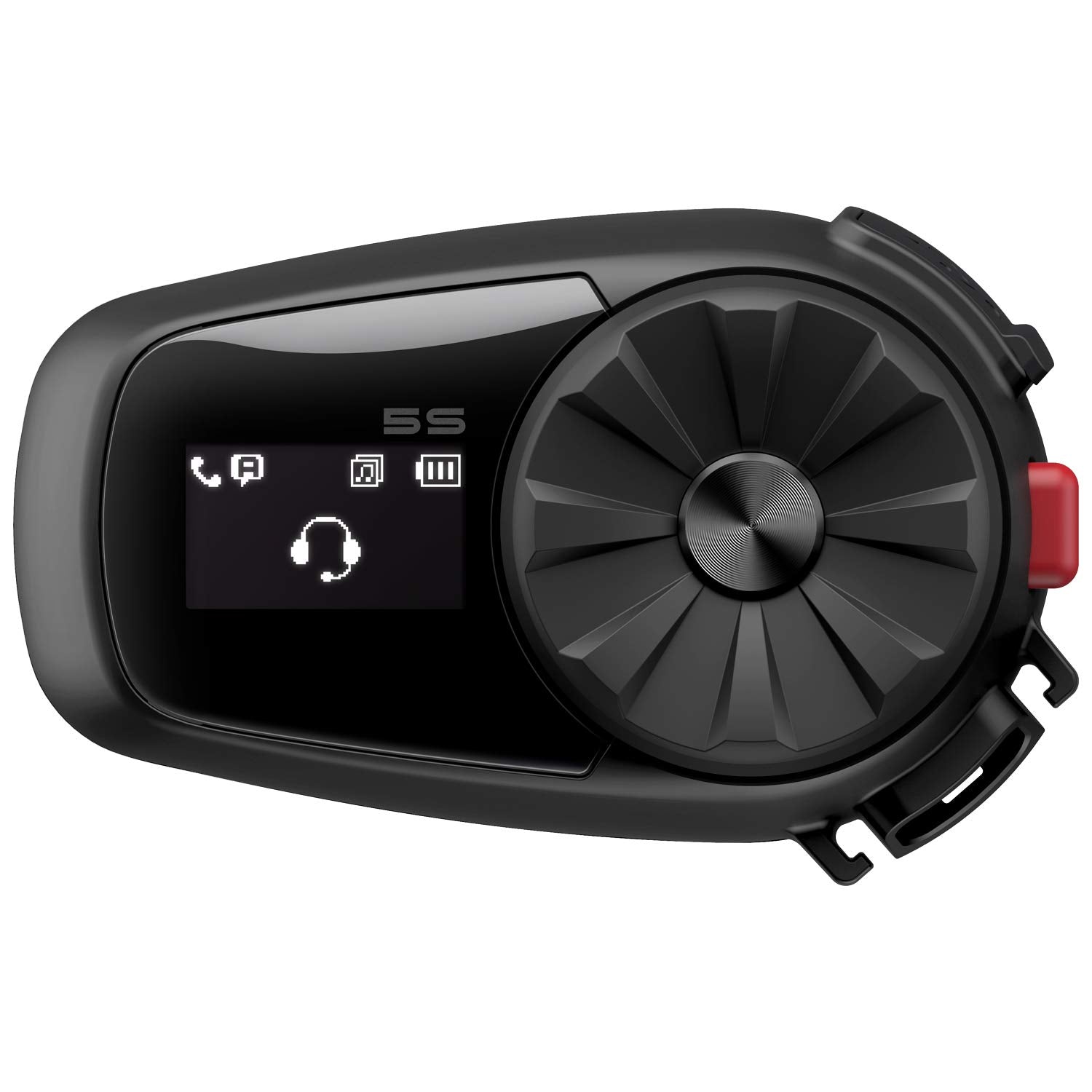 Sena 5S Motorcycle Bluetooth Headset Communication System, Black, Model Number: 5S-01 (Discontinued)