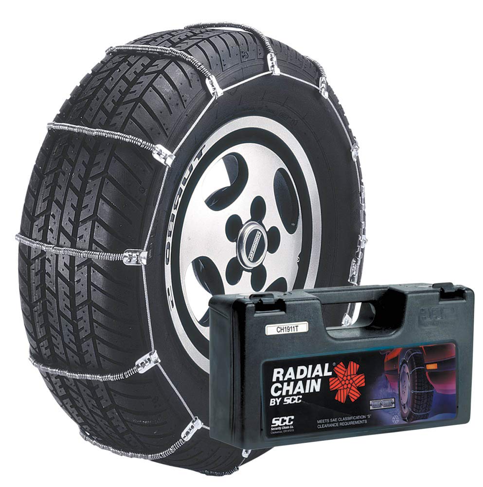 Security Chain SC1036 Radial Tire Chains - Set of 2 for Enhanced Traction