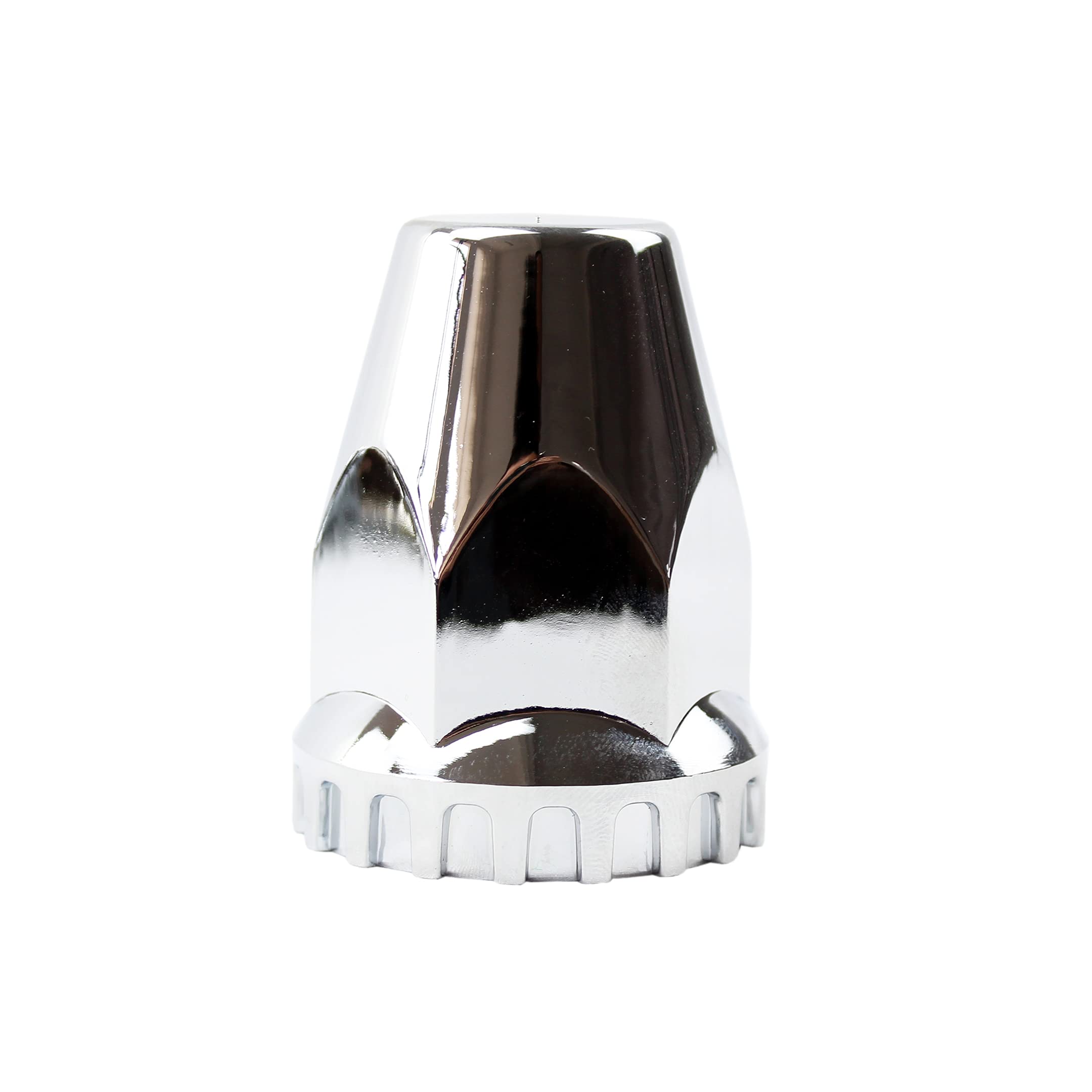 Mrjlk 33Mm Chrome Abs Plastic Screw-On Standard Or Spiked Lug Nut Covers Pack Of 40 (Standard)