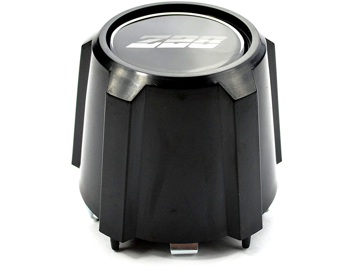 BB Auto Wheel Center Caps Set of 4 for 1982-1992 Chevy Camaro Z28, 15" Aluminum, Black, Model 301