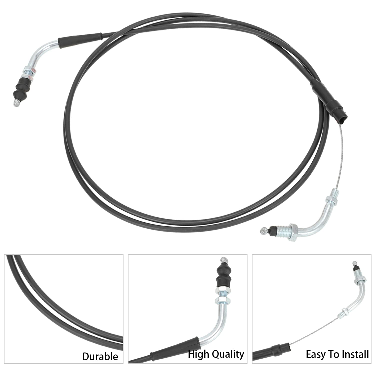 YOXUFA 78 inch Throttle Cable for GY6 50cc 80cc 125cc 150cc Tao Tao BWS Lancer Thunder VIP Future Champion Ice Bear Jonway Roket