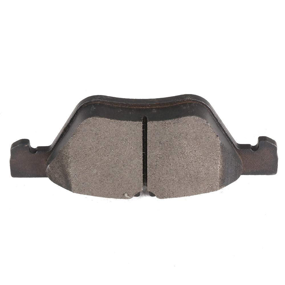 Cciyu D853 D873 Front & Rear Ceramic Brake Pads Kit - 8Pcs For 00-03 Benz Clk3, Clk430, E300, E3, E430