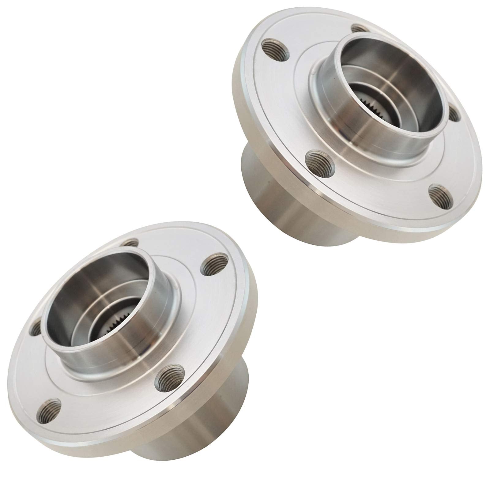 Trq Front Wheel Hub Bearings Assembly Set Compatible With 2011-2018 Volvo S60 2016-2018 S60 Cross Country 2007-2016 S80 2015-201