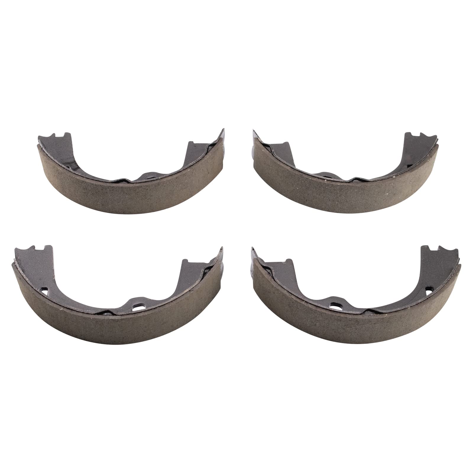 Trq Brake Pad & Rotor Kit Brake Pads Brake Rotor Parking Brake Shoe Set Ceramic Compatible With 2009 Chevrolet Express 3500 Gmc