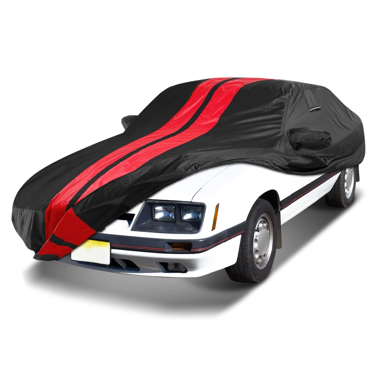 Icarcover Custom Car Cover For 1979-2004 Ford Mustang Waterproof All Weather Rain Snow Uv Sun Protector Full Exterior Indoor Out