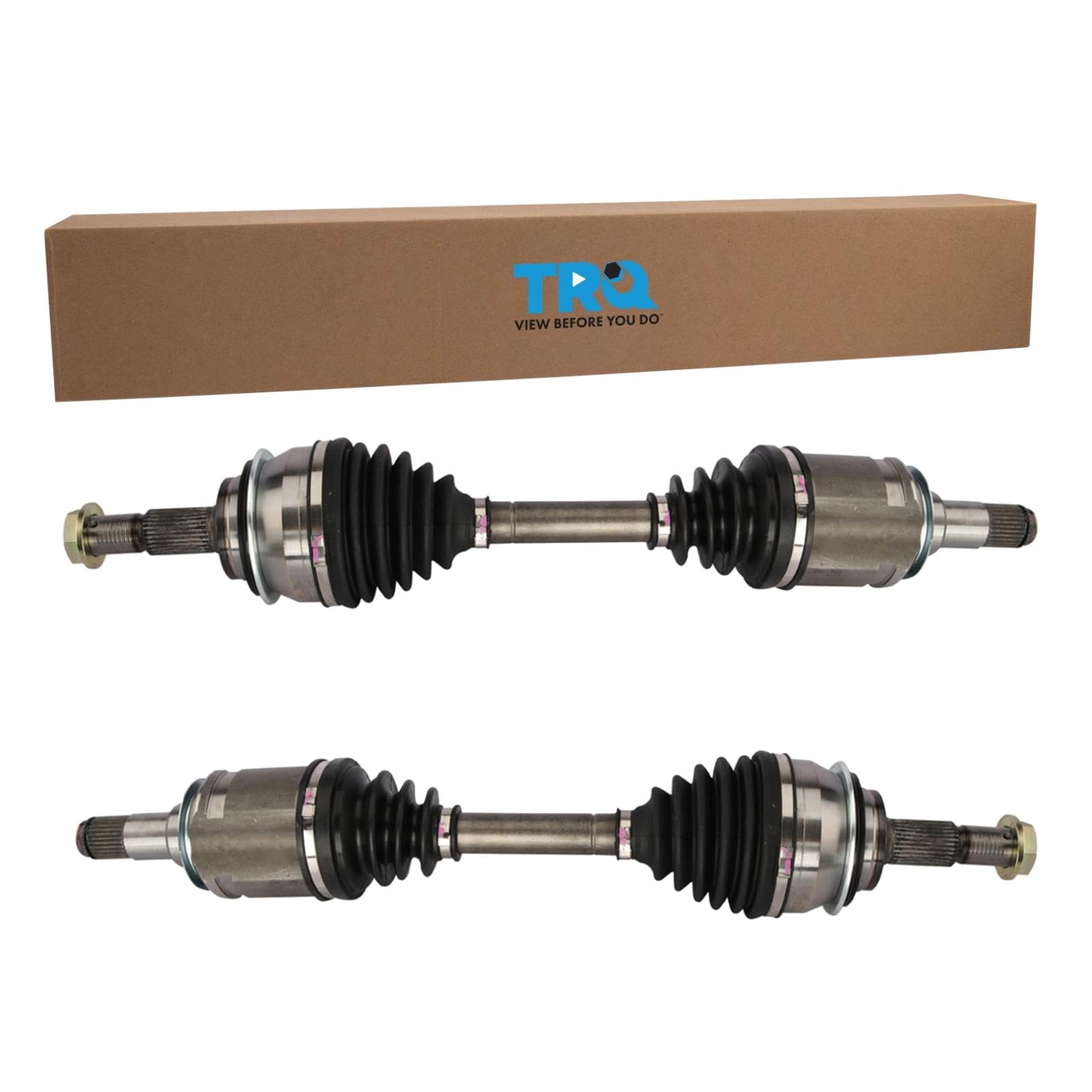 Trq Front Cv Axle Shaft Assembly Set Compatible With 2010-2022 Lexus Gx460 2003-2009 Gx470 2003-2022 Toyota 4Runner 2007-2014 Fj