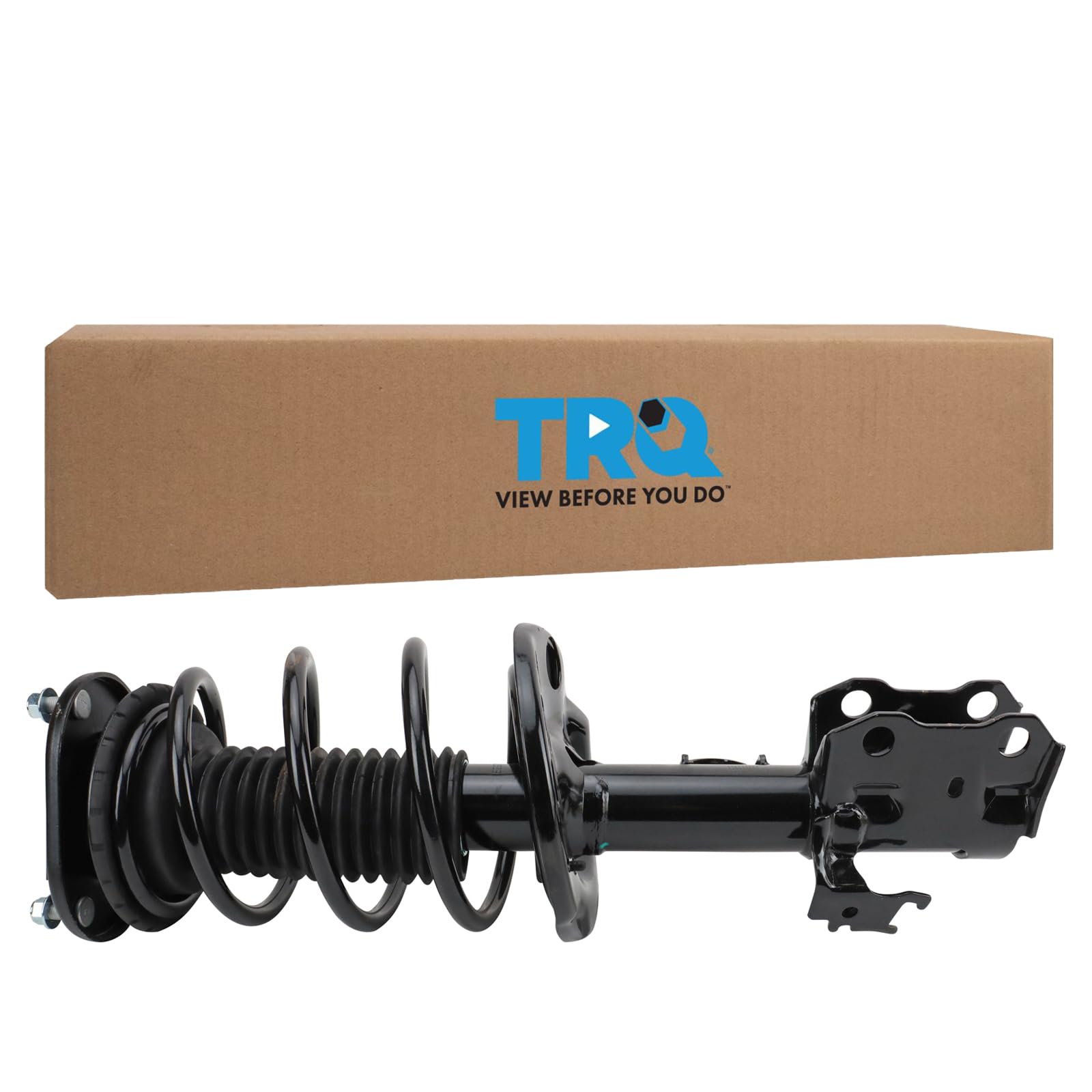 Trq Front Right Complete Strut & Coil Spring Assembly Passenger Side Compatible With 2014-2017 Lexus Ct200H