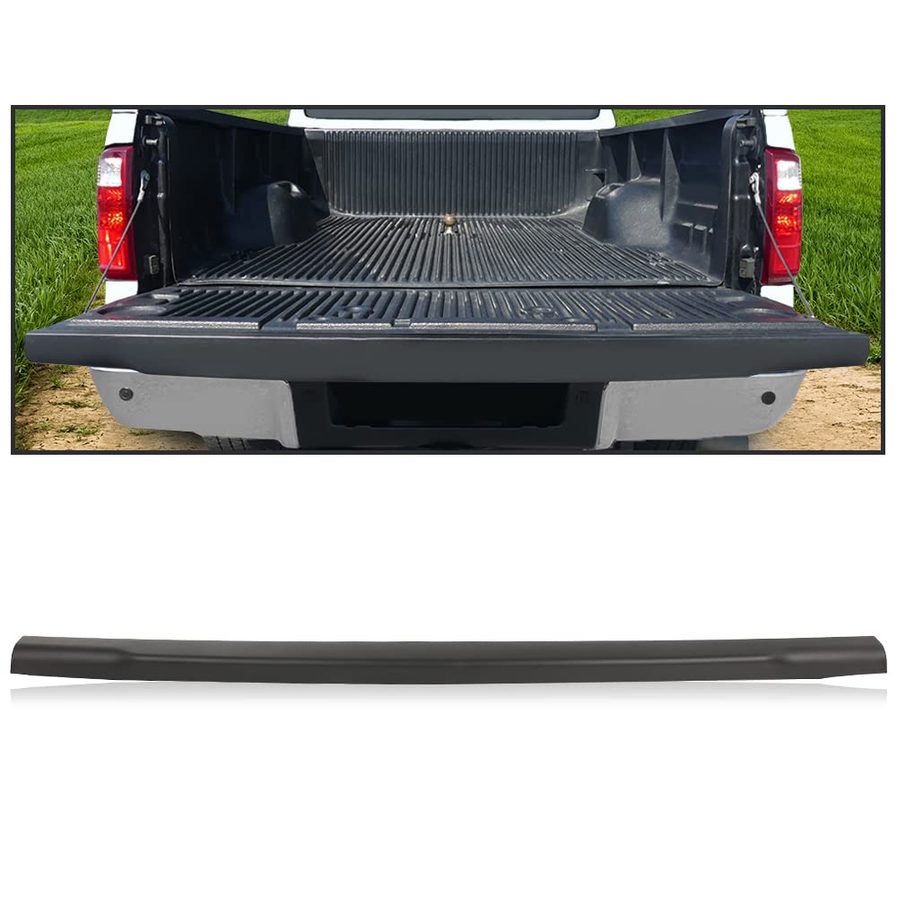 Pit66 Tailgate Moulding Cap, Compatible With 2008-2016 Ford F250 F350 F450 F550 Super Duty (Not Fit Integrated Step Tailgate), T