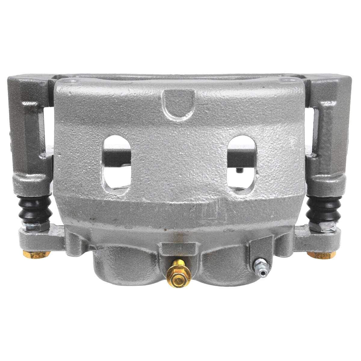 Auto Shack Front Brake Calipers Assembly Set for Chevrolet Silverado 1500, Tahoe, GMC Sierra 1500, Silver, Model BC3086PR