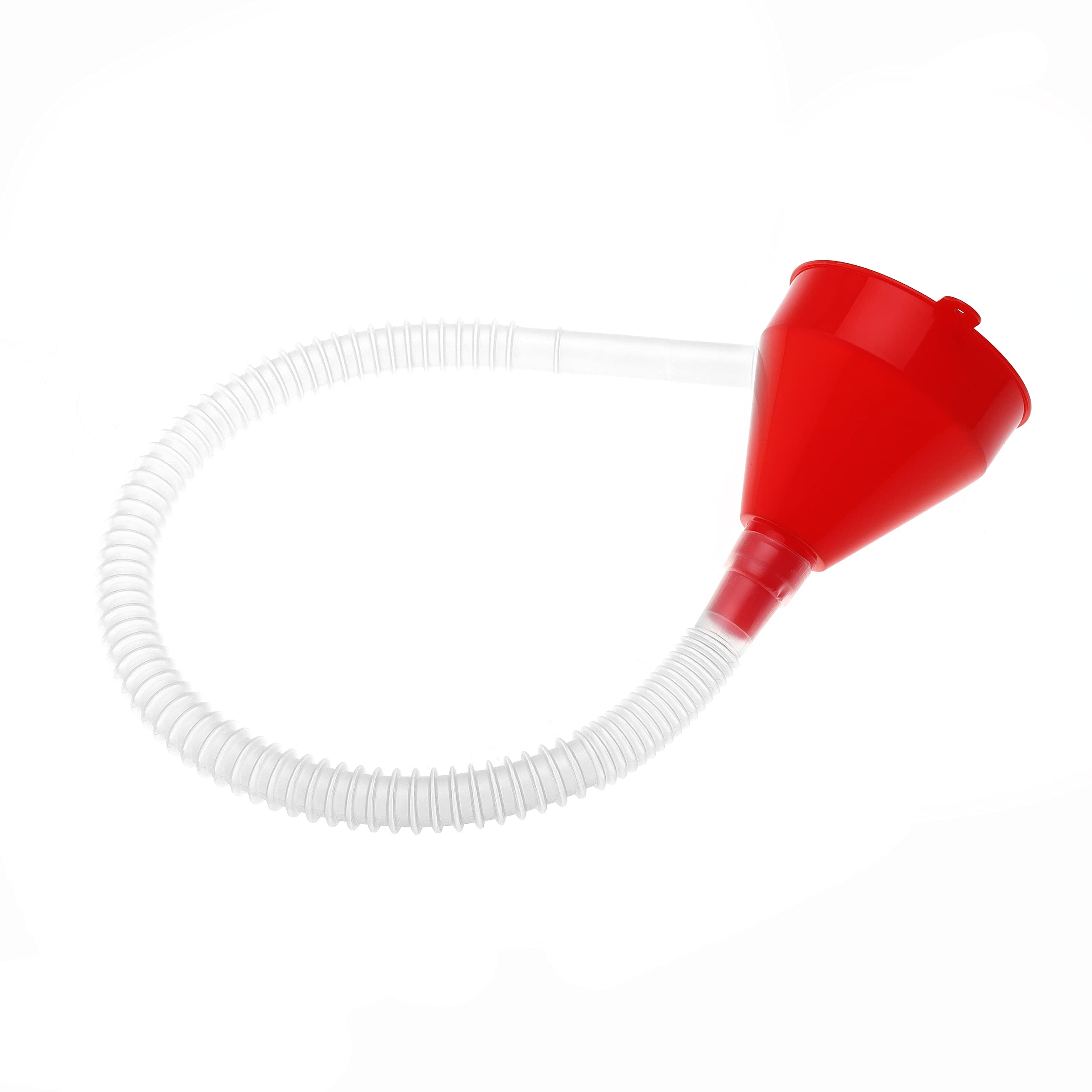 Small Flexible Fuel Funnel with Long Hose Plastic Wide Mouth Filling Funnel Car Funnel for Engine Oil Gas Fuel Gasoline Diesel W