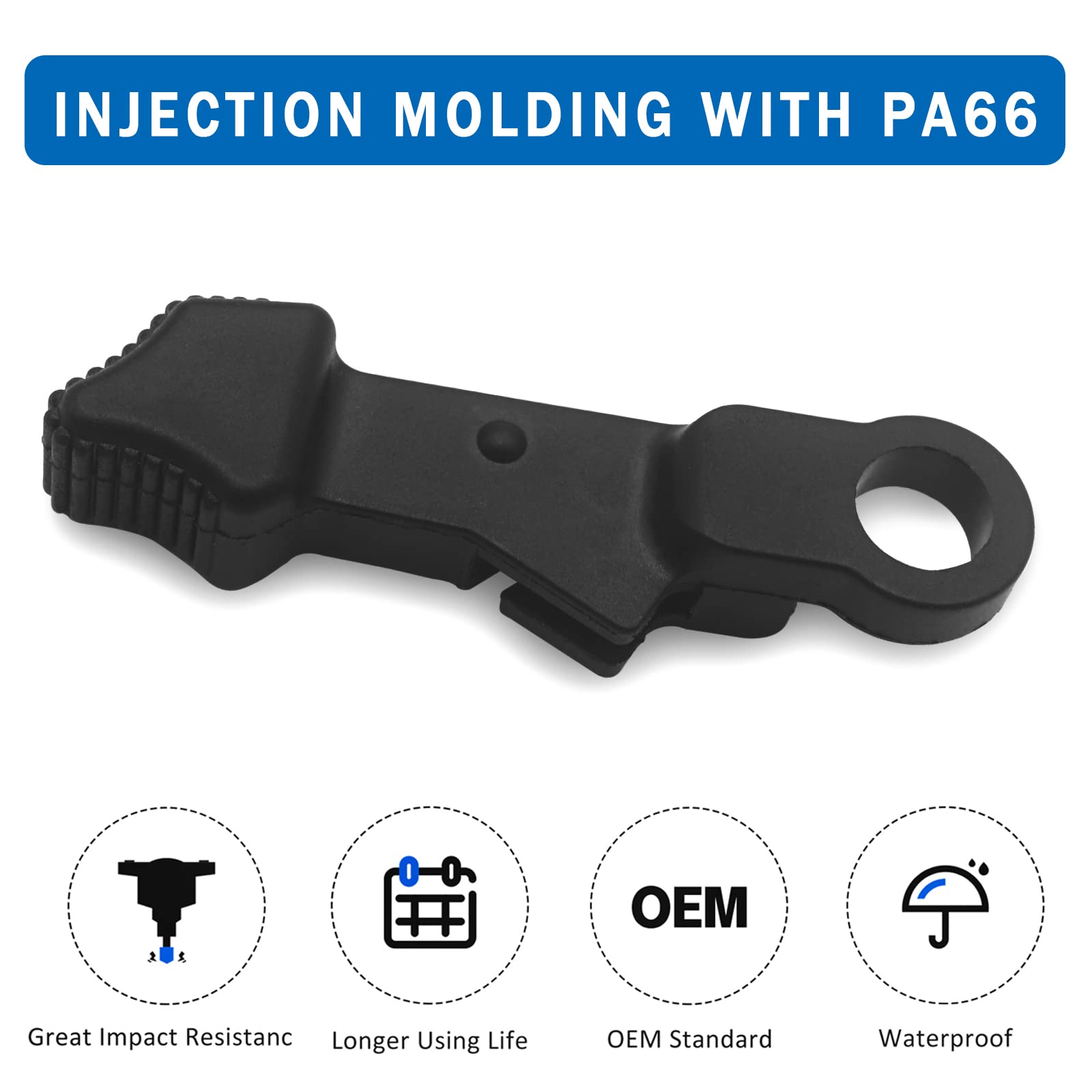 JAVIK Choke Lever Switch 5GH-83941-00-00 for Yamaha Grizzly Raptor Kodiak Wolverine - Black Polyhexamethylene