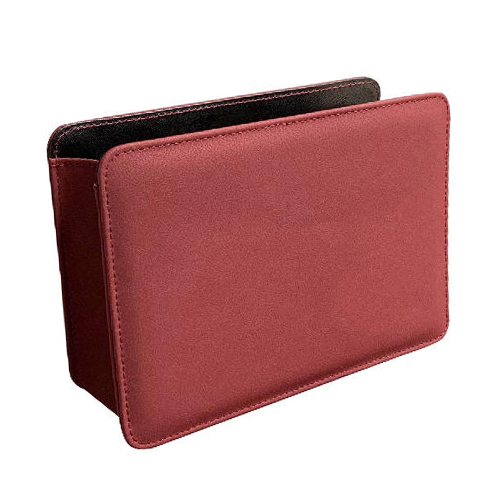 THE STYLE SUTRA Car Trash Can Car Dustbin Portable Car Storage Box for Trucks Auto Suvs Red