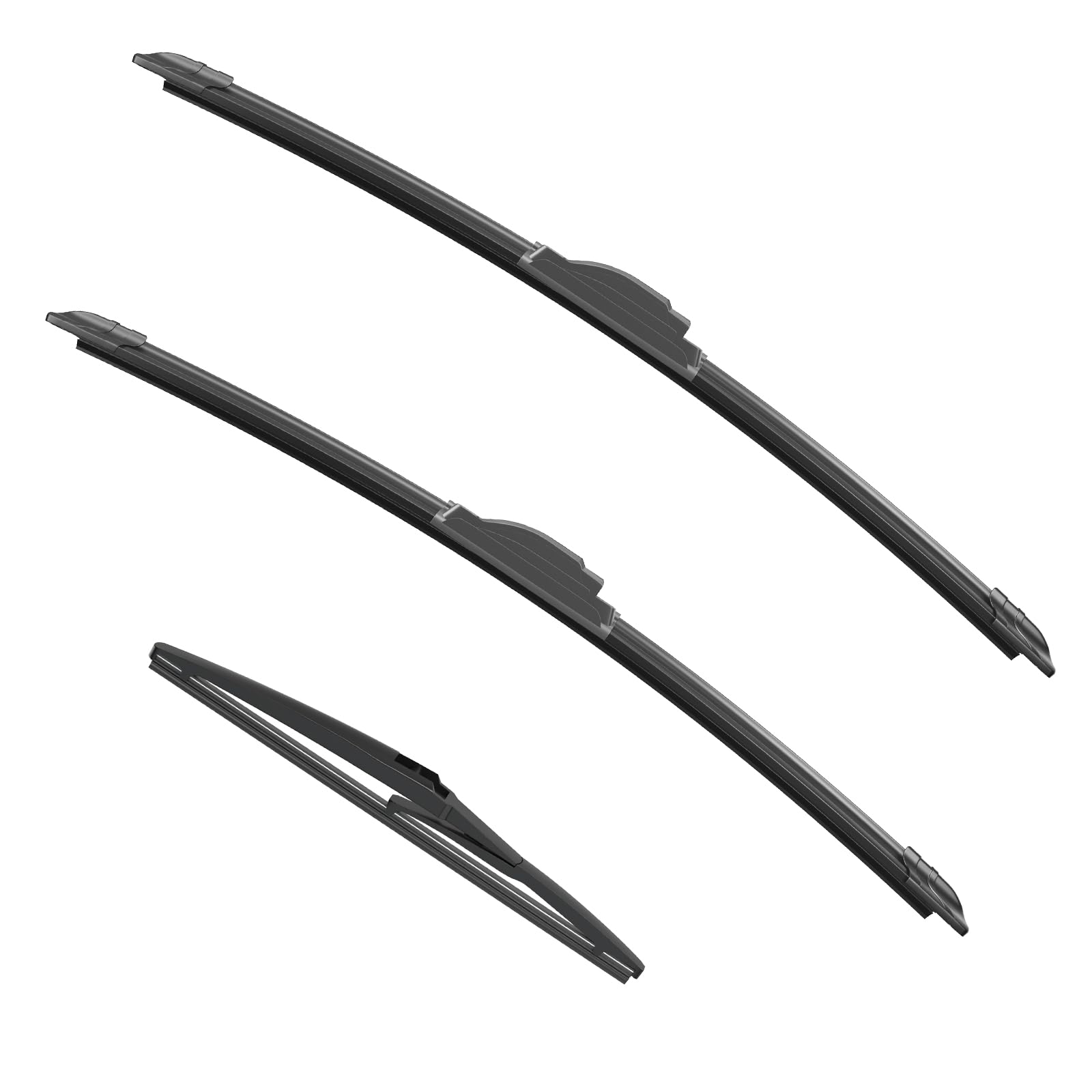Anikluim 26''+14'' Wiper Blades With 8'' Rear Wiper Blade Set Replacement For 2008-2014 Scion Xd Windshield Wipers Original Fact