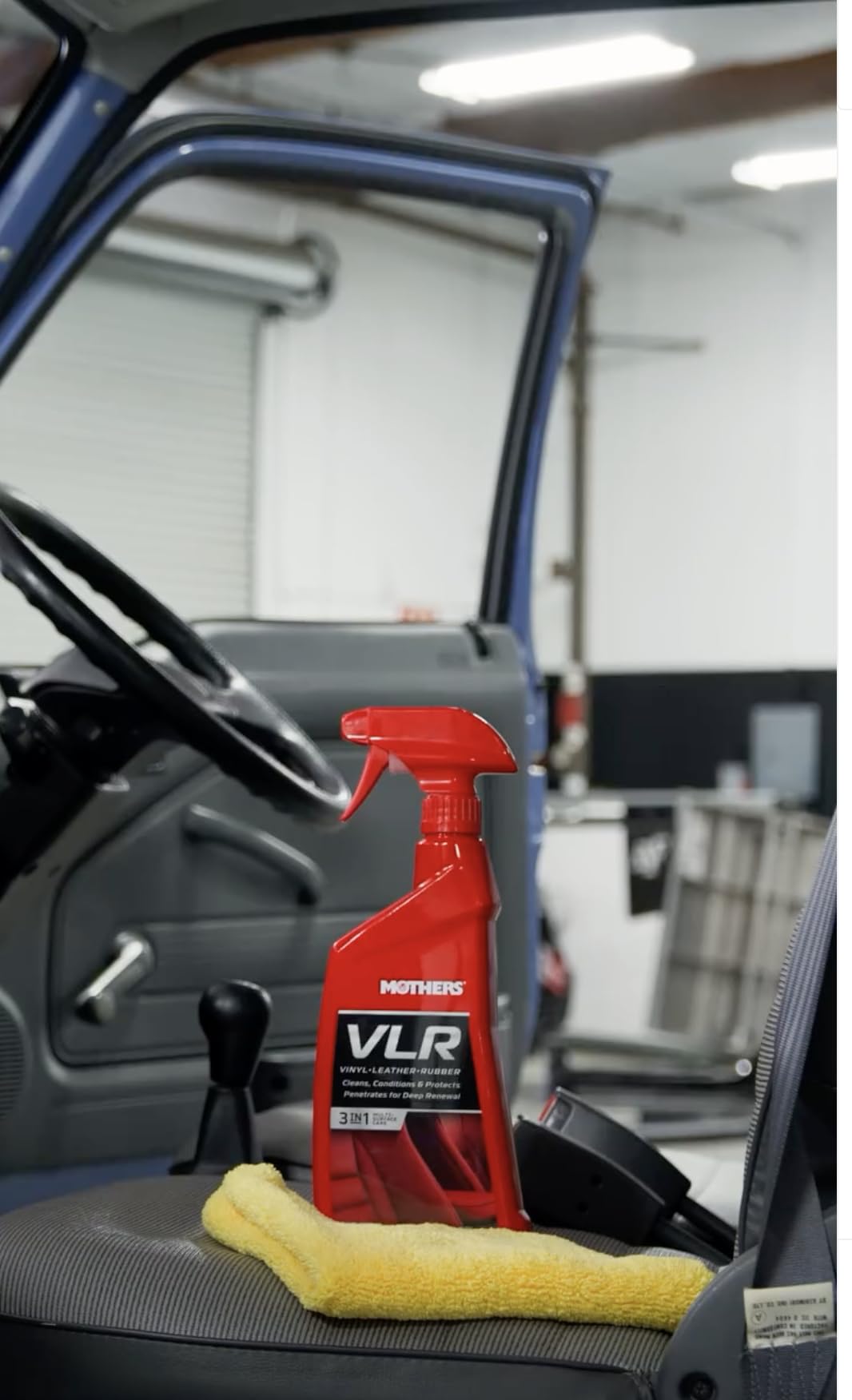 Mothers VLR Vinyl-Leather-Rubber Care - 1 Gal, pH Balanced, Cleans & Protects, Model 06522