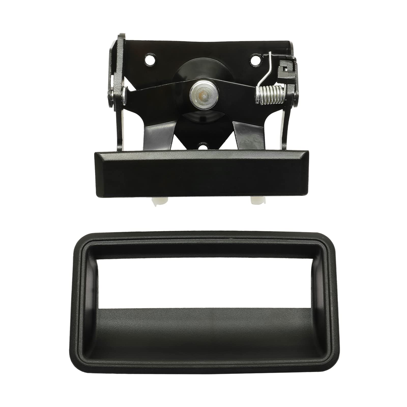 Gledewen Tailgate Handle Set - All Metal Latch & Plastic Bezel for 1988-2002 Chevy GMC C1500 C2500 C3500 Pickup Truck