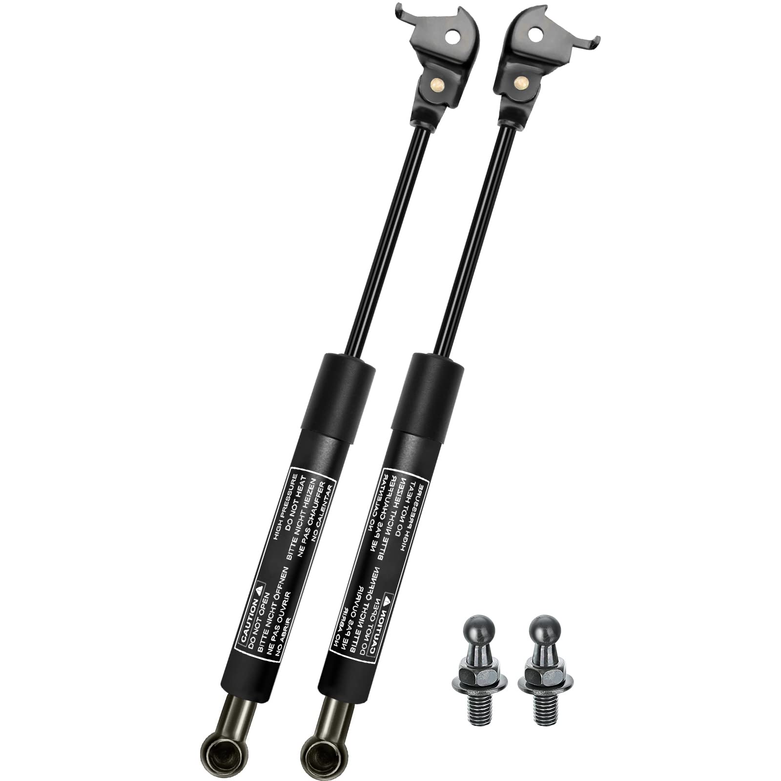 YHTAUTO 2PCS Front Hood Lift Supports Struts Replacement for Toyota Land Cruiser 1990-1997 Lexus LX450 1996 1997 Gas Spring Shoc