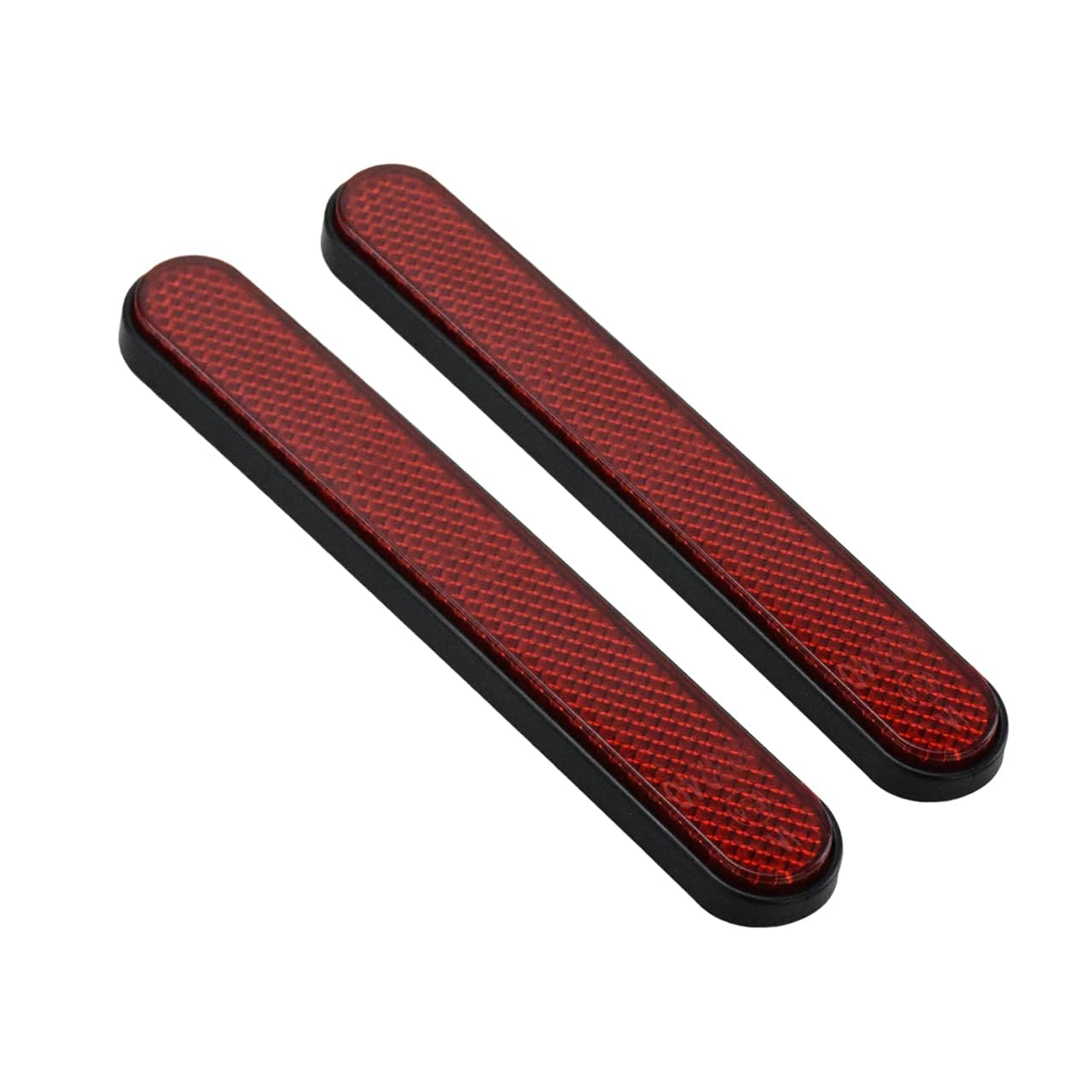 HCmotorku Motorcycle Front Fork Reflector Lower Legs Slider Saddlebag Reflector Cover Fit For Harley Touring Dyna Softail Sports