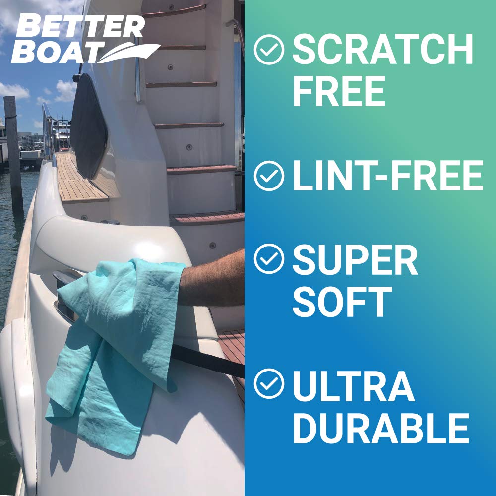Super Absorbent Towels, Synthetic Chamois Cloth For Car And Boat Drying, Smooth Cooling Towel, Marine Grade Cleaning Supplies, P