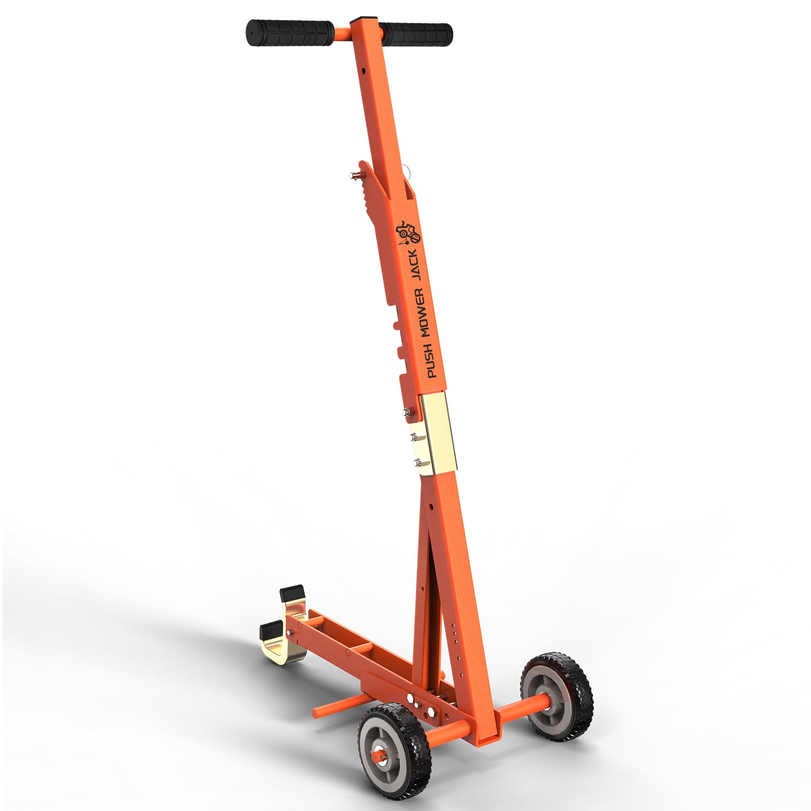 Glosaie Lawn Mower Lift, 800 Lbs Weight Capacity, Stable Mower Lift Jack for Zero Turn Lawn Mower, Riding Lawn Mower and More, O