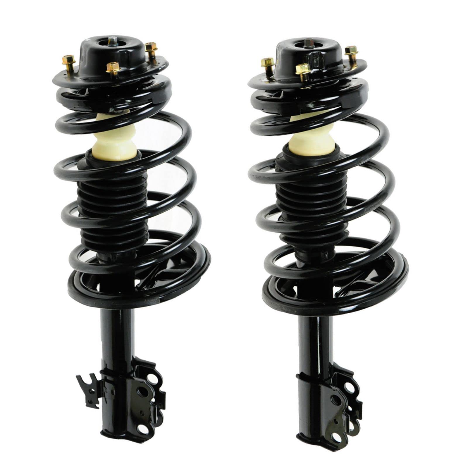 Trq Front Strut & Coil Spring Assembly Set Driver & Passenger Sides Compatible With 95-96 Toyota Camry