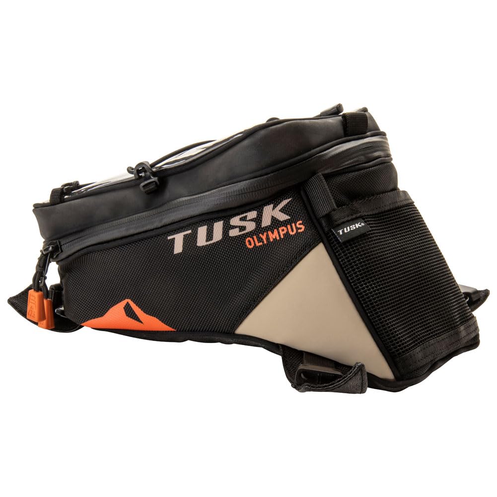 TUSK Olympus Tank Bag Small Black/Tan for KTM 450 EXC-R 2008-2011