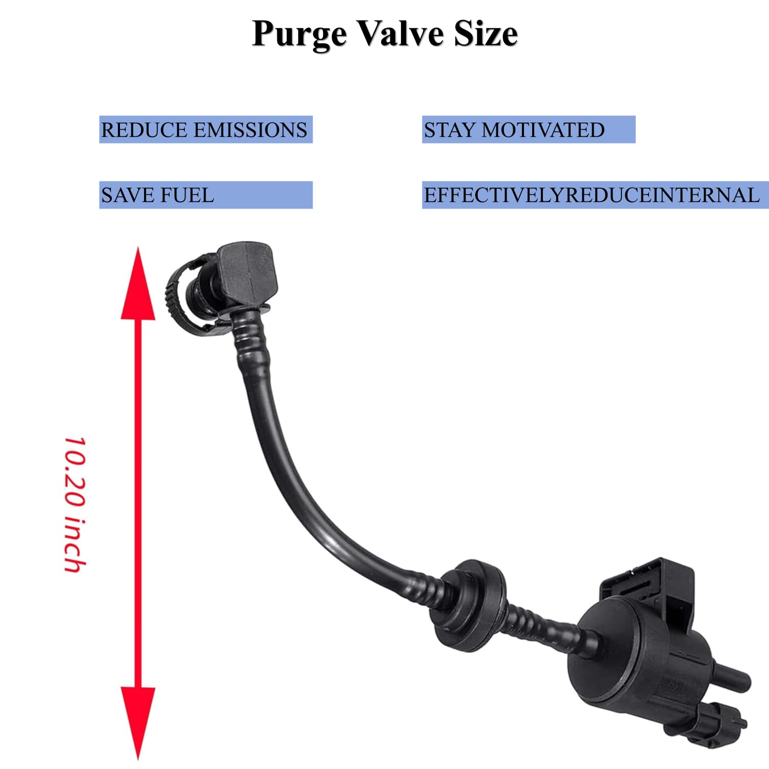 Vapor Canister Purge Valve Compatible with 2012-2021 Chevy Cruze Sonic Trax Buick Encore with 1.4L - Replaces 55573017 911-409 C