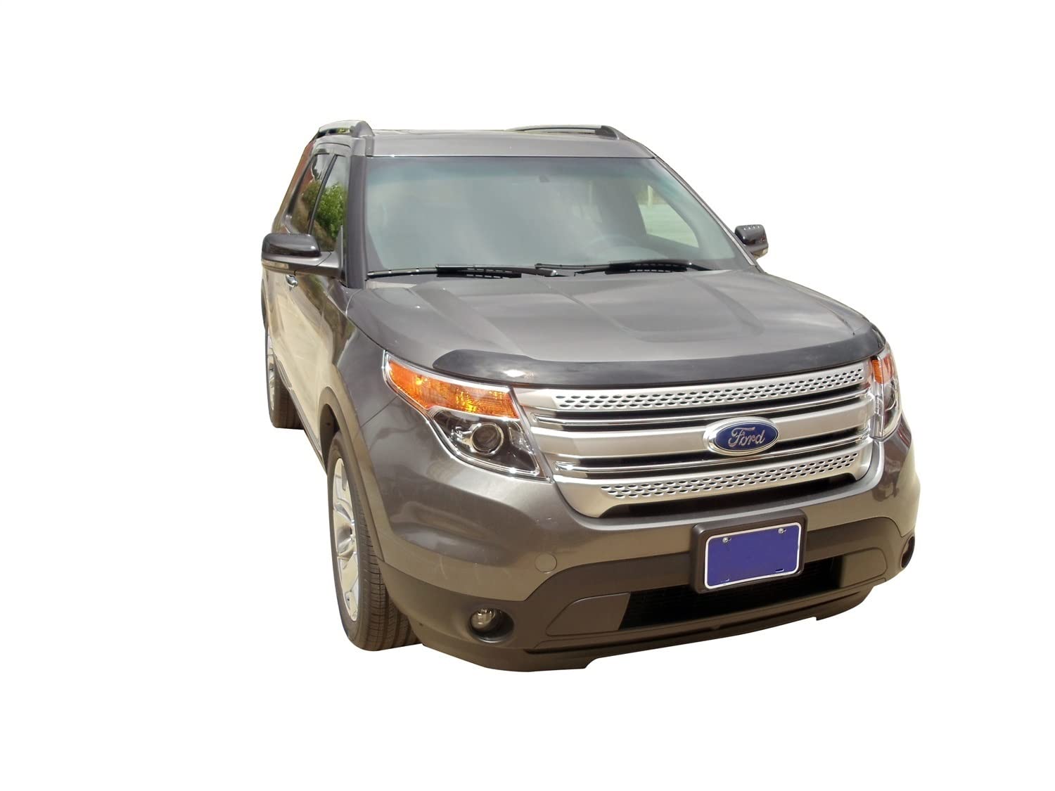Auto Ventshade [Avs] Aeroskin / Hood Protector | Fits 2011 - 2015 Ford Explorer, 1 Pc. | Smoke - 322045
