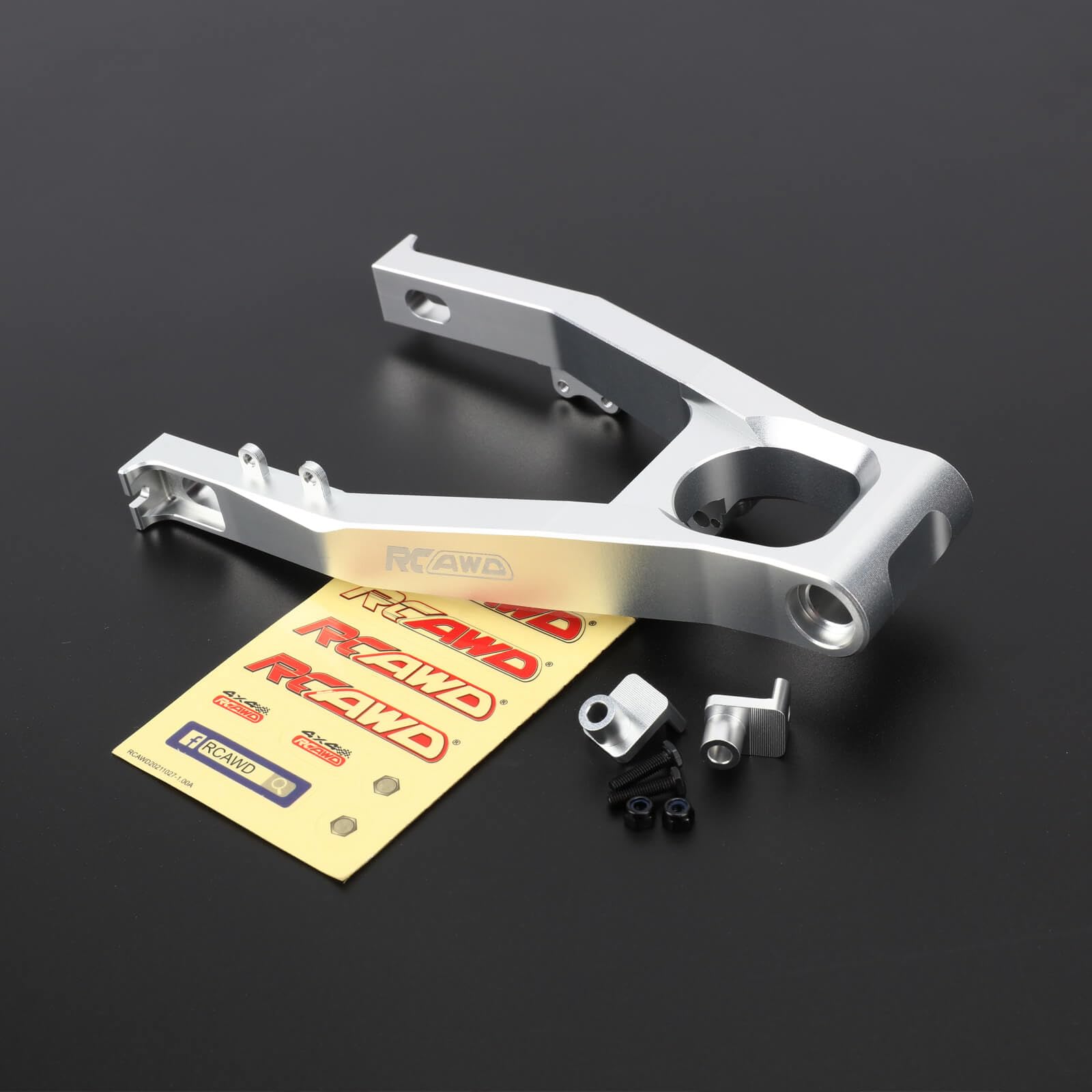 Rcawd Aluminum Swing Arm, For Promoto-Mx Los364000 Upgrade Parts(Silver)