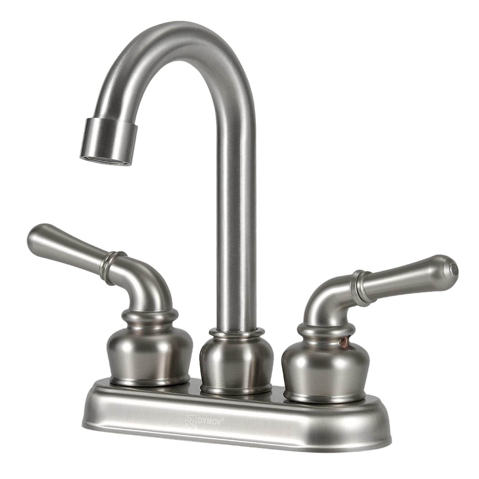 Rv Bathroom Sink Faucet - Brushed Nickel Rv Sink Faucet For Bathroom Faucet Replacement For Rvs, Campers, Fifth Wheels, Motor Ho