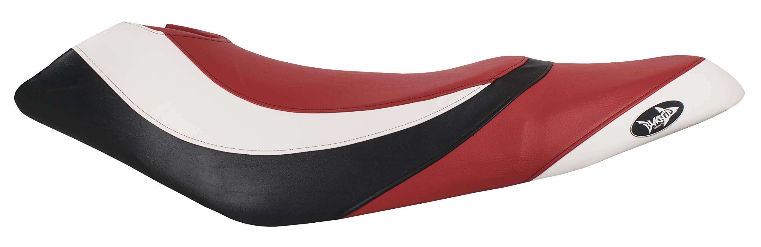 BlackTip Jetsports Premium Seat Cover for Sea-Doo RXP 2004-2009, Vinyl, Red/Black/White