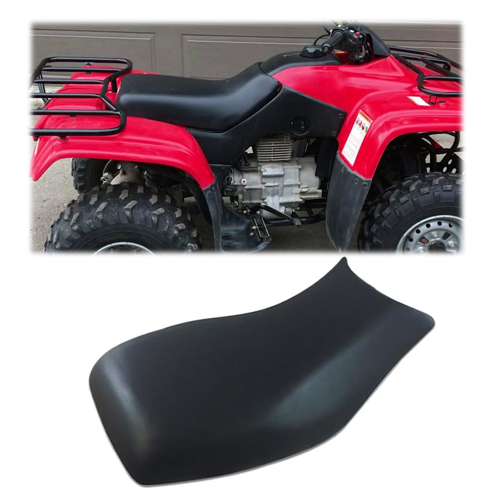 PIT66 Standard Seat Cover Replacement Compatible with Honda Recon 250 1998-2004 Seat Cover Soft Protector PVC Black