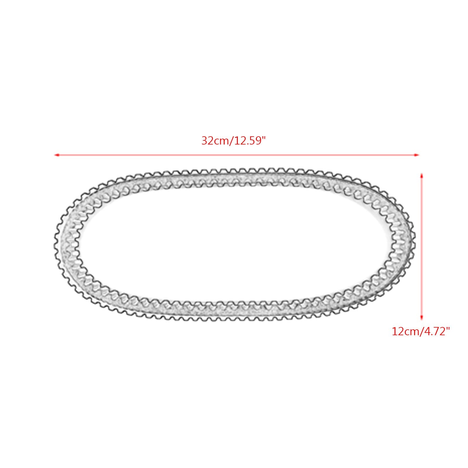 Mad Hornets Primary Drive Clutch Belt For Su-Zu-Ki Lt80 Quadsport 87-06 Kaw-Asa-Ki Kfx80 03-06 Black