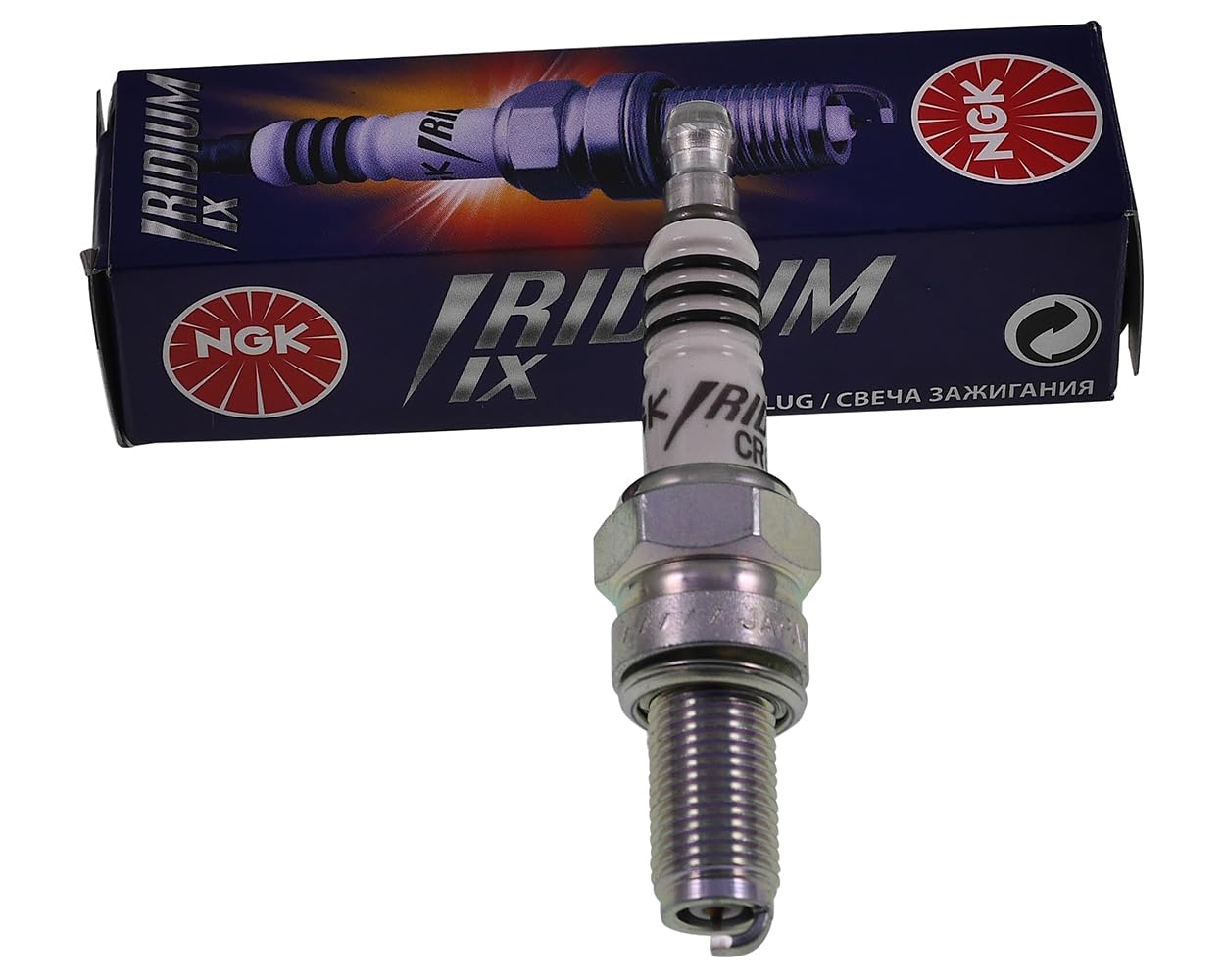 Ngk Iridium Sparkplug Cr8Eix For Kawasaki Ninja 250 Ex250F 2008-2012