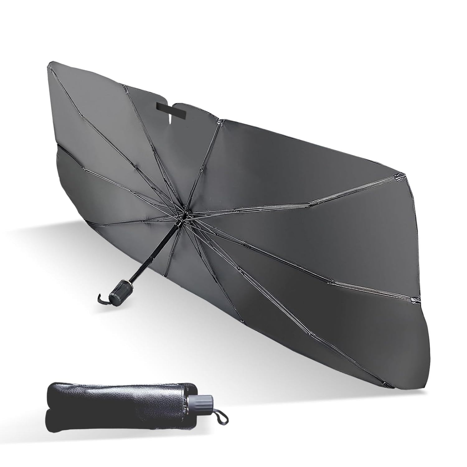 Saiyam Foldable Car Sun Shade Windshield Cover Sun Protection & Heat Insulation Foldable Sun Shade Protector for Car (32 x 8 x 5