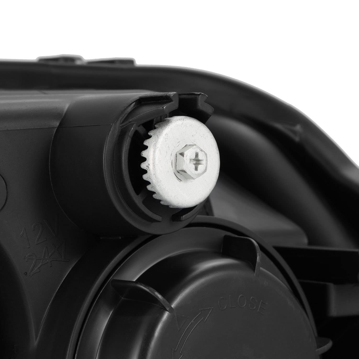 AlphaRex LUXX-Series Projector Headlights - Black/Chrome, Model 880560