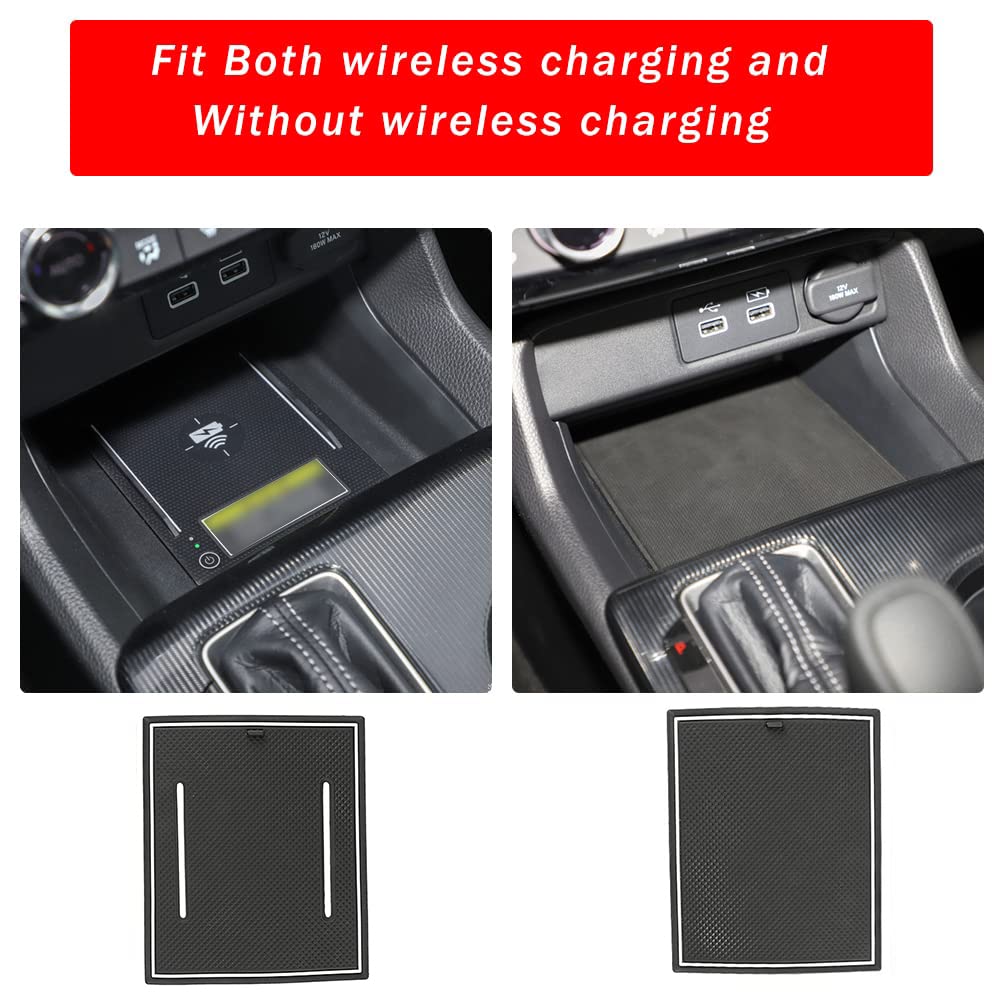auovo Cup Holder Insert Liners Compatible with Honda Civic Sedan Accessories 2022 2023 11th Gen Civic Anti Dust Custom Fit Cup C