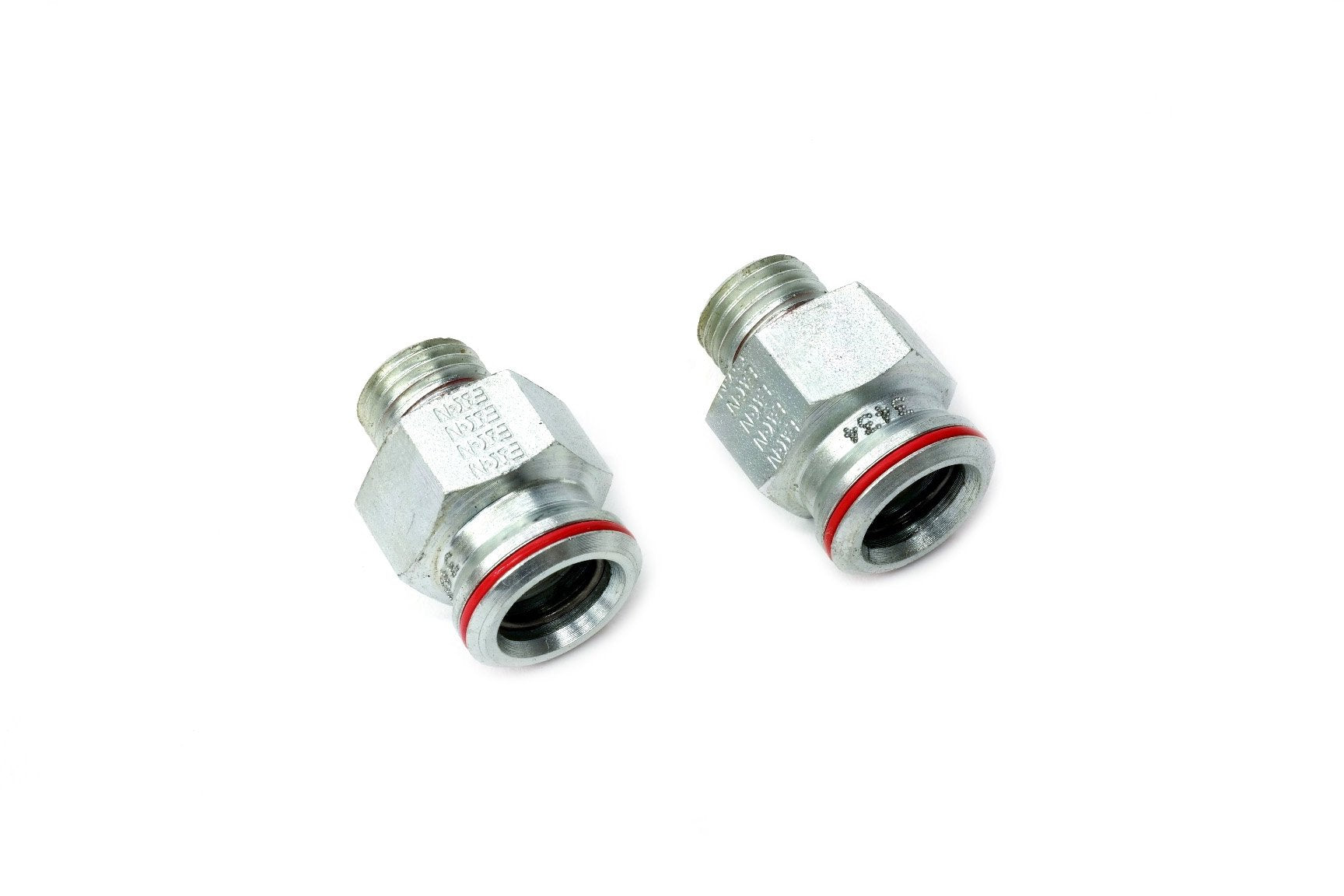 (2) 7.3L Diesel Engine, High Pressure Oil Pump (Hpop) Fittings At Cylinder Head