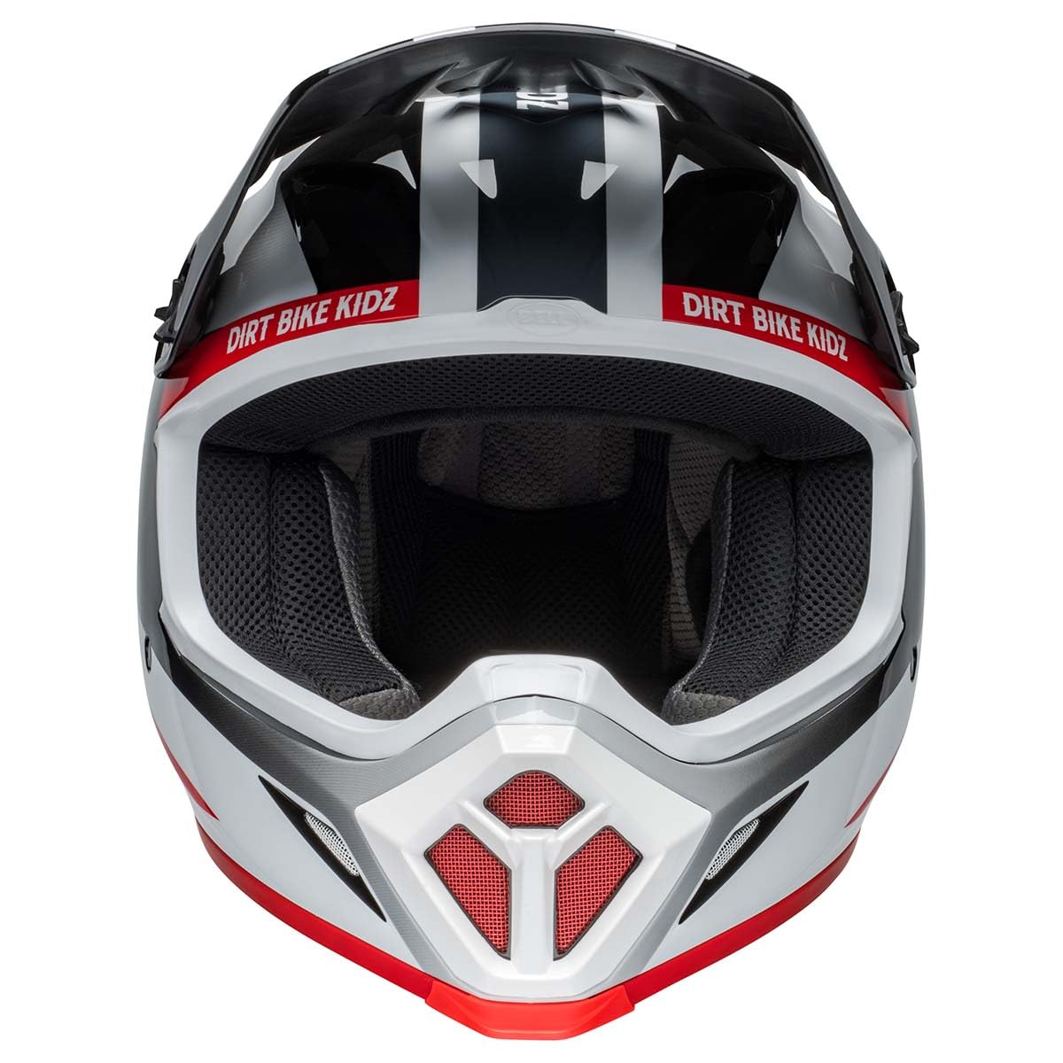 BELL MX-9 MIPS Dirt Helmet - Gloss Twitch DBK 24 Black/White - XX-Large - Polycarbonate (PC) - Model 7160346