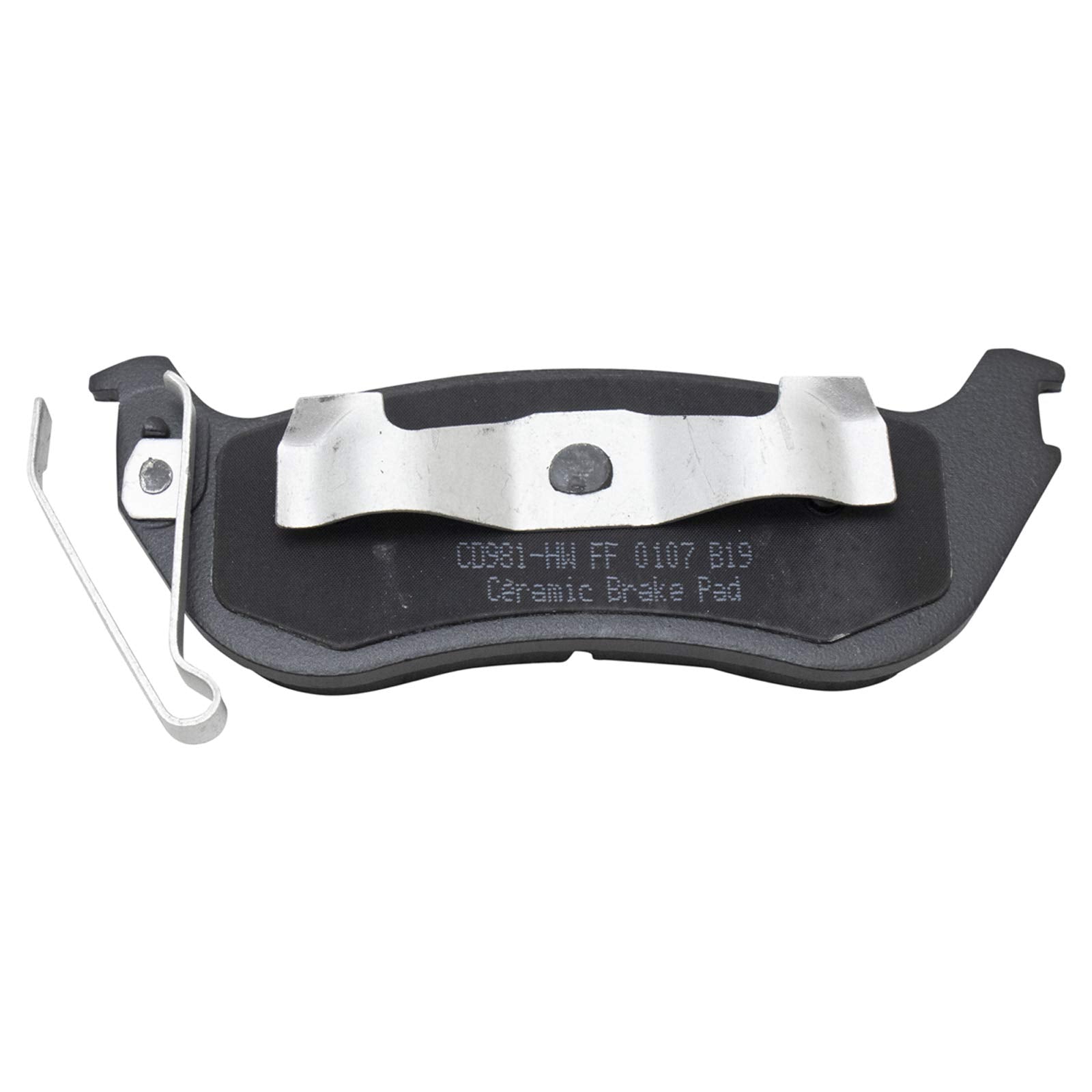 Trq Rear Brake Pad & Rotor Kit Brake Pads Brake Rotor Parking Brake Shoe Set Ceramic Compatible With 2003-2007 Jeep Liberty 2003
