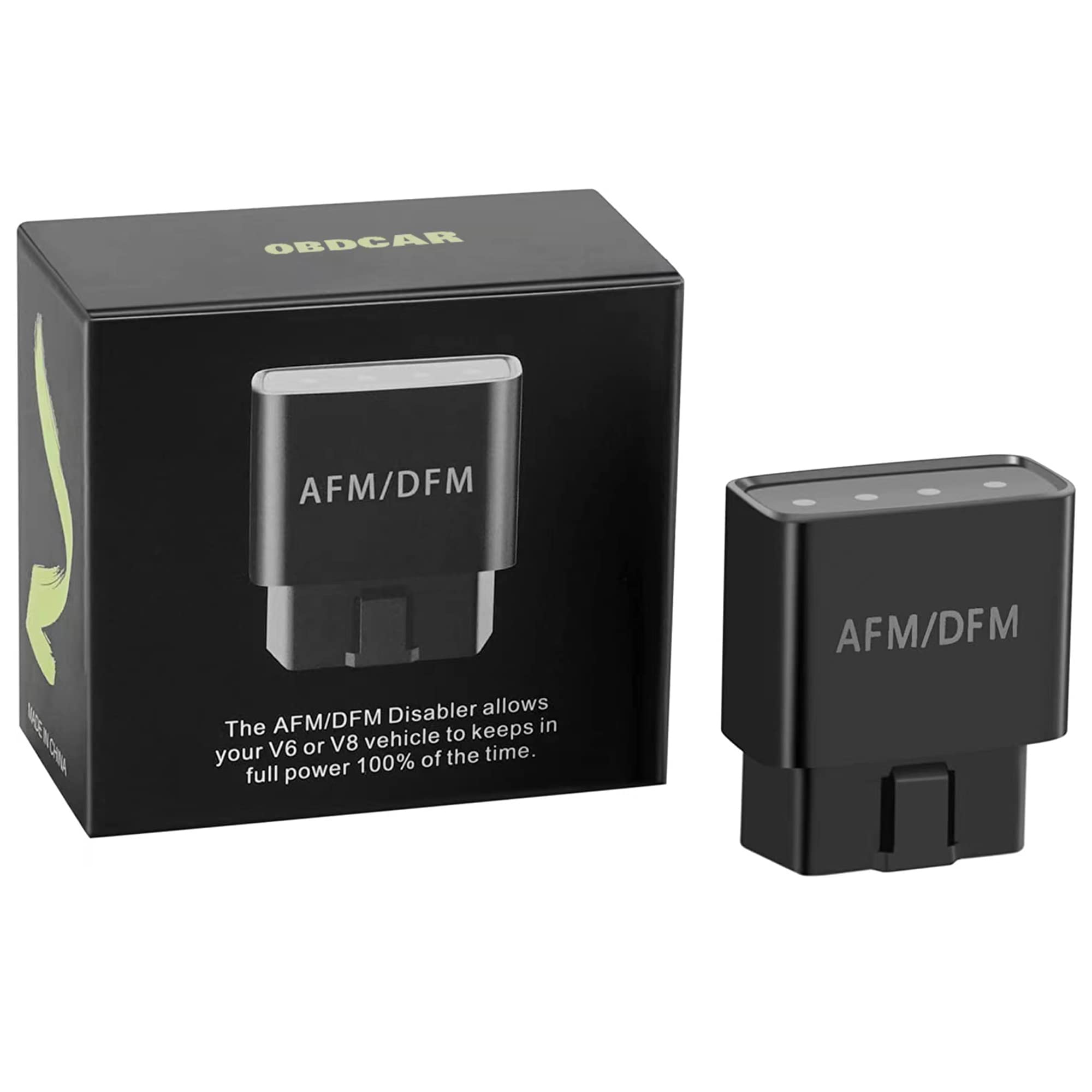 OBDCAR AFM/DFM Disabler for V6 & V8 GM Motors - Active Fuel Management Disable Device